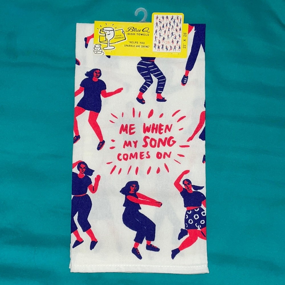 Blue Q dish towel